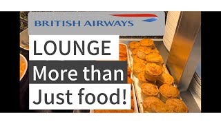 British Airways Lounge Heathrow Review [upl. by Nerfe]