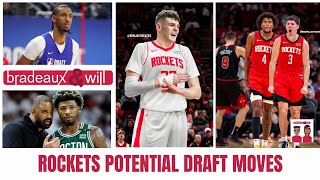 Houston Rockets Potential Draft Moves [upl. by Yendic]