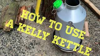 How to use a Kelly Kettle [upl. by Arim]