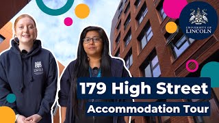 179 High Street Accommodation Tour  University of Lincoln [upl. by Eikkin390]