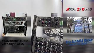 NAMM 2024 Cranborne Audio Carnaby HE2 harmonic EQ [upl. by Eornom]