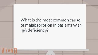 Common cause of malabsorption in IgA deficiency [upl. by Iduj774]