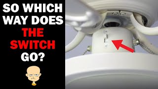 Should The Ceiling Fan Switch be UP or DOWN [upl. by Martino]