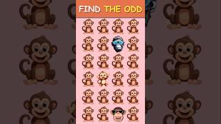 🤩9 Test your eyes  Spot the odd emoji out  Easy Level  Billionaire Quiz🌟 [upl. by Animas327]