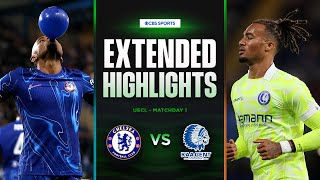 Chelsea vs Gent Extended Highlights  UECL League Phase MD 1  CBS Sports Golazo [upl. by Elleirad983]