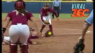 💁‍⚾ ‍Increíble jugada en Sóftbol femenil se hace VIRAL 💁‍⚾ [upl. by Colinson703]