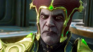 Raiden And Shinnok Warn The Elder Gods Scene  Mortal Kombat Onslaught [upl. by Lila]