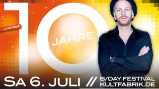 10 Jahre Kultfabrik  22 Clubs  4 Live Bühnen  1 Party  jetzt Tickets sichern [upl. by Gomer]