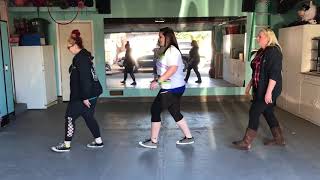 “Outta Style” Line Dance Tutorial by the Cowtown Cowgirls [upl. by Toy]