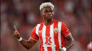 Largie Ramazani Is On Fire In UD Almeria [upl. by Holms]