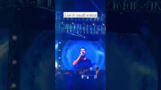 salman ali new song live concert in saudiarabia shortfeed shorts [upl. by Htebizile]