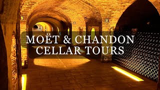 Moët amp Chandon Champagne Cellar Tour  Must Do in Epernay Champagne [upl. by Atima]