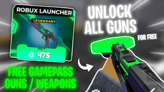 Roblox Gunfight Arena Unlock All Weapons  Get FREE RobuxPaid Weapons  MIKEYHUB [upl. by Ereveniug112]