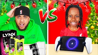 CHEAP VS EXPENSIVE CHRISTMAS PRESENTS CHALLENGE 🎁 [upl. by Gemoets413]