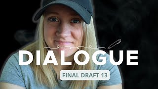 Writing Dialogue  Final Draft Tutorial [upl. by Ahtibbat]