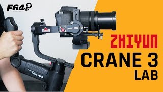 ZhiyunTech Crane 3 Lab  Stabilizator DSLR [upl. by Nomi558]