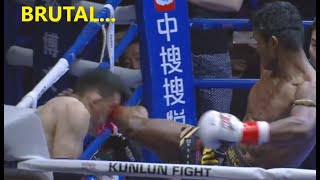 They Call Him Bone Crusher Most Vicious Buakaw Por Pramuk Finishes [upl. by Augustus]