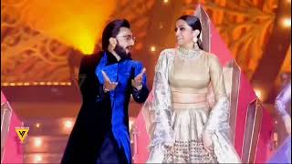 Live performance by Ranveer amp Deepika at the Ambani pre wedding in Jamnagar [upl. by Ahtoelc]