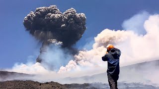 Most SCARY Volcano Eruptions Caught On Camera [upl. by Kirven144]