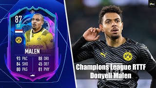 POWERFUL STRIKER FIFA 23 UCL RTTF DONYELL MALEN PLAYER REVIEW  FIFA 23 UCL RTTF MALEN REVIEW [upl. by Racklin]