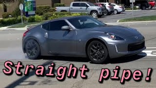 370Z Straight Pipe [upl. by Annoiek]