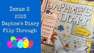 Daphnes Diary Issue 2  February 2023  Flip Through  Magazine Flip Through [upl. by Mcfadden]