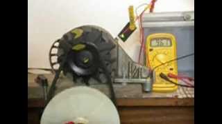 alternator battery charge power turn on test [upl. by Shelba260]