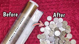 Home Made Money with Aluminium 💰  ఇంక డబ్బులే డబ్బులు 😜  experiemnts [upl. by Haymo]