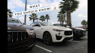 The 2019 Maserati Levante Lineup Base vs Gransport vs Granlusso [upl. by Eustace]