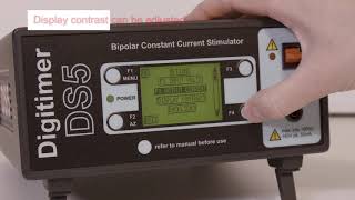 DS5 Bipolar Constant Current Stimulator  Quick Start Tutorial [upl. by Enelahs]