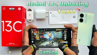 Redmi 13C unboxing and gaming all features Large 90Hz Display [upl. by Agnew]