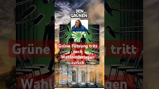 Grüne Führung tritt nach Wahlniederlagen zurück aktuellenachrichten [upl. by Vasti]