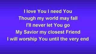 Jesus Lover of My Soul worship video w lyrics [upl. by Aznofla752]