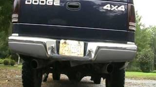 98 Dodge Dakota Magnaflow Exhaust [upl. by Bunow]