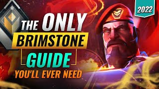 The Only NEW  Brimstone Guide Youll Ever Need  Valorant [upl. by Balduin427]