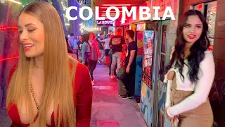 Medellin Provenza Nightlife District 🇨🇴 Colombia [upl. by Lore]