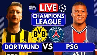 🔴BORUSSIA DORTMUND vs PSG LIVE  CHAMPIONS LEAGUE  Full Match LIVE Today [upl. by Grearson]