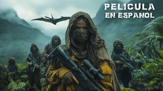 Un Grupo de Cazadores se Enfrenta a Ataques Mortales de Criaturas Prehistóricas  Pelicula de Terror [upl. by Yevi]