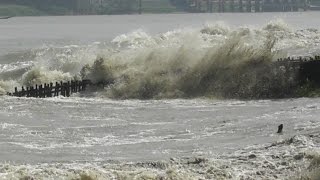 High Tide in River Ganges गंगा नदी में उच्च ज्वारবান [upl. by Nit]