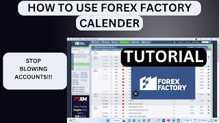 How to use forex factory calenderHOW TO TELL IF NEWS WILL BE POSITIVE OR NEGATIVEFOREXdaytrading [upl. by Aifos]