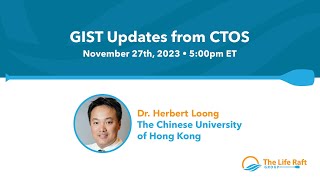 GIST Updates from CTOS 2023 [upl. by Lledniw]