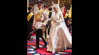 BRUNEI ROYAL WEDDING  Prince Mateen amp Anishas Wedding Day [upl. by Anawyt]