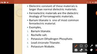 Ferroelectric Materials [upl. by Suter]