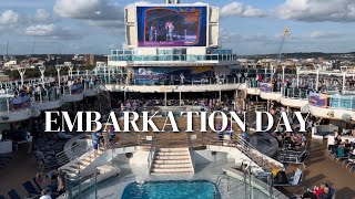 Regal Princess Cruise Vlog  Embarkation Day  Concerto Dining Room Getting Manicures and Karaoke [upl. by Tacy]