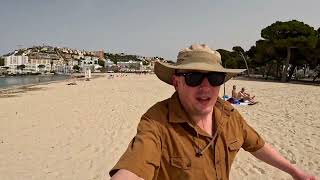 Santa Ponsa Beach Majorca and the hunt for a Corona cerveza 🇪🇸 [upl. by Margy]