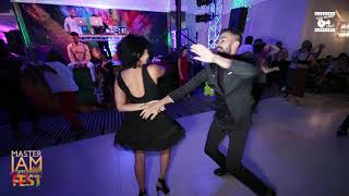 Panagiotis aglamisis amp Federica Sangalli  social dancing  Master Jam Festival 2019 [upl. by Harihat]