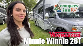 WinnebagoMinnie Winnie26T  by Campers Inn RV – The RVer’s Trusted Resource [upl. by Outhe]