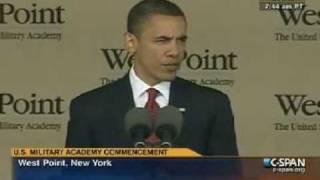 Pr Obama West Point 3 Military Academy Commencement Address [upl. by Dunkin23]