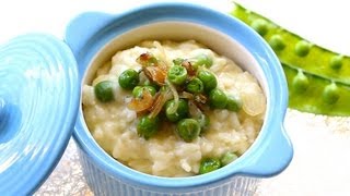 Sweet Peas Risotto 12 Months recipe [upl. by Enneicul]