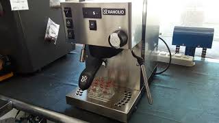 Rancilio Silvia Pro  5973  Test ShotHot WaterSteam [upl. by Daisey]